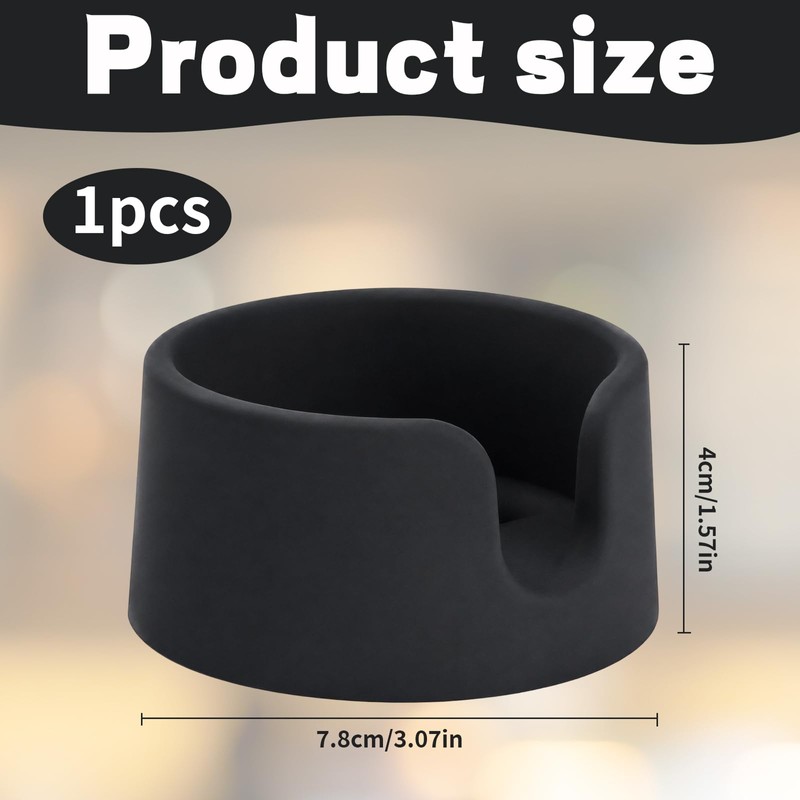Coffee Tamper Mat Tamping Station, Durable Espresso Accessory, Stable Base