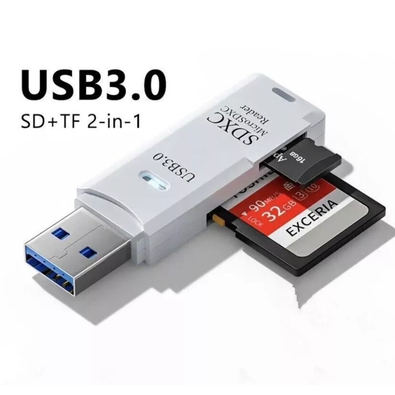 Unbranded USB 3.0 SD Card Reader for PC Micro SD