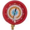 Yellow Jacket 49517 3-1/2" Liquid-Filled Gauge (Degrees F) Red Pressure,