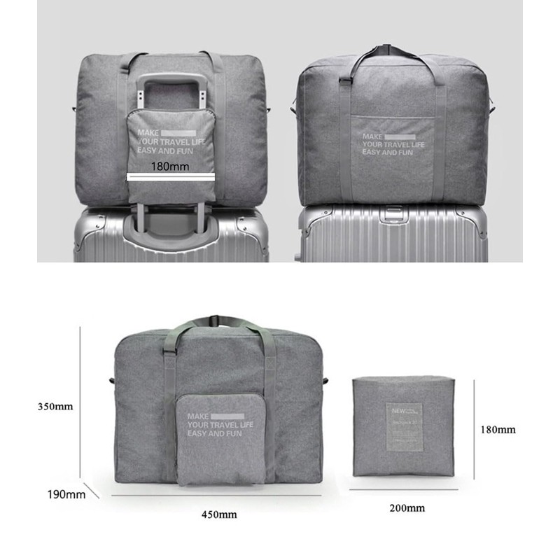 Natiform Carry On Bag, Foldable, Carrying Case Bag, Travel, Lightweight,
