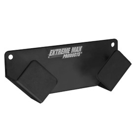 Extreme Max 5001.6775 Aluminum 4-Way Lug Nut Wrench Holder for Enclosed Trailers and Garage Storage - Black