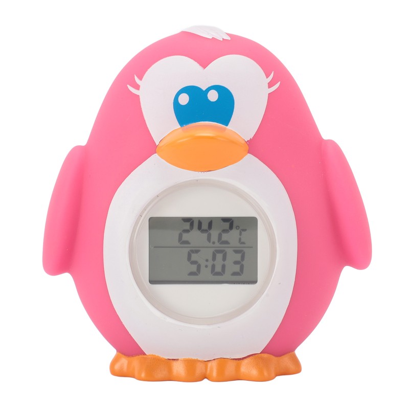Baby Bath Thermometer High and Low Temp Automatic Alarm IP67