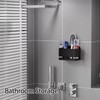 YESENT Aluminum Electric Toothbrush Holder - Bathroom Wall Mounted Toothbrush