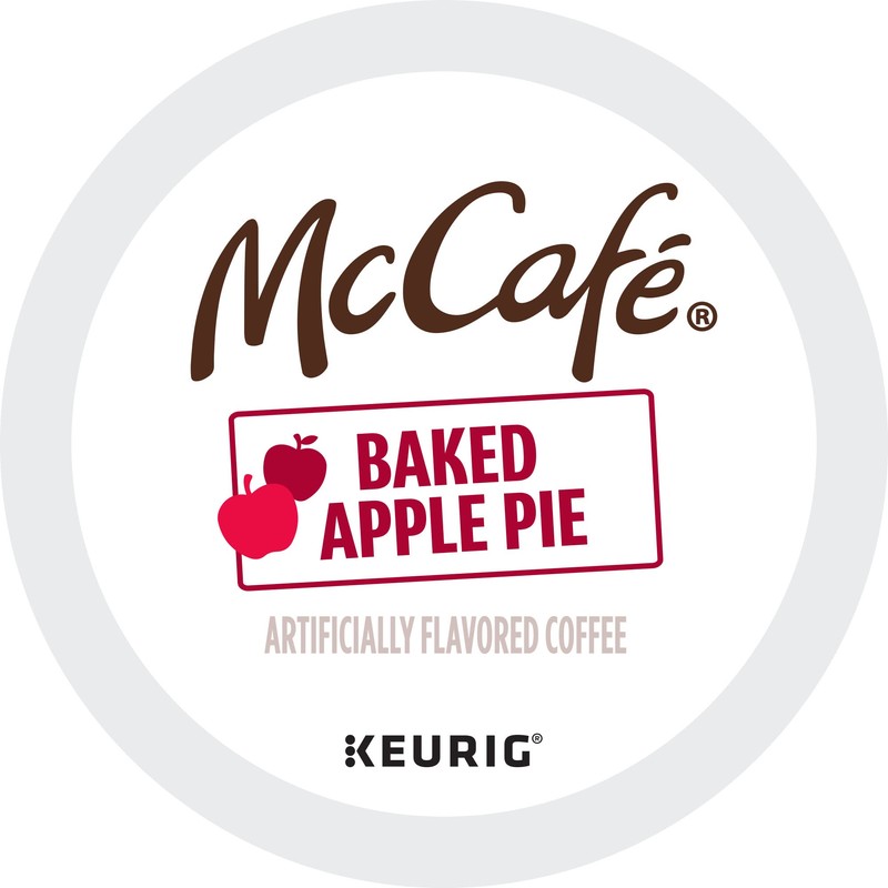 McCafe Baked Apple Pie Coffee, Keurig Single Serve K-Cup Pods,