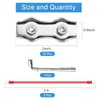 Milkary M5 Poly Rope Connectors, 30 Pcs Poly Rope Fence
