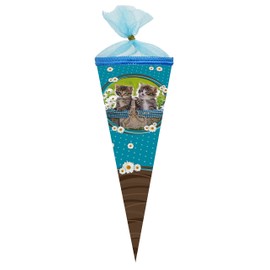 NESTLER GMBH School Cone Cat Dream 22 cm Round 4015594842185
