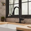 FORIOUS Antique Kitchen Faucets with Pull Down Sprayer Oil Rubbed