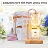 TOACSUCP Candle Warmer Lamp with 3 Bulbs, Adjustable Height Dimmable