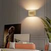 Aipsun Aluminum Modern LED Wall Sconce Hardwired Interior Wall Lights