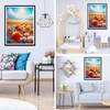 QQYRHN 5D Sea of Flowers Diamond Painting Kit for Adults