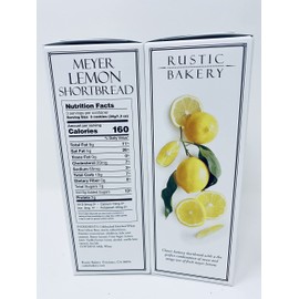 Rustic Bakery Shortbread Cookie Meyer Lemon with Kokobunch Kit 2Pack - 4oz