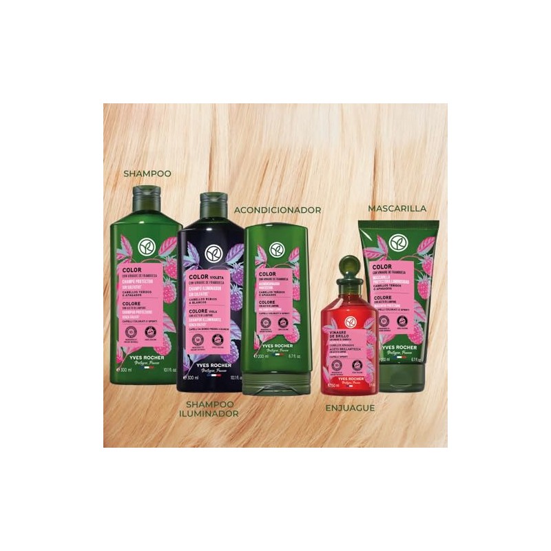 Yves Rocher Set Capilar Brillo Revelador Rubios, Blancos y Grises: