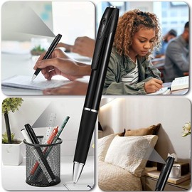 Ovolaptics mini Camera Pen with 64GB Memory Card, 1080P HD Mini Surveillance Camera, Portable Pocket Cam, Black