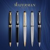 Waterman Expert Ballpoint Pen, Gloss Black with Chrome Trim, Medium