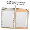 Gatuida 21pcs Detachable Index Dividers Binder Tabs for Easy Organization