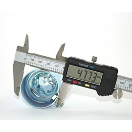 DB KILLER Approx. 48 mm x 100 mm Universal DB Eater For 2 Manifold Exhaust (2 x 4 Inches)