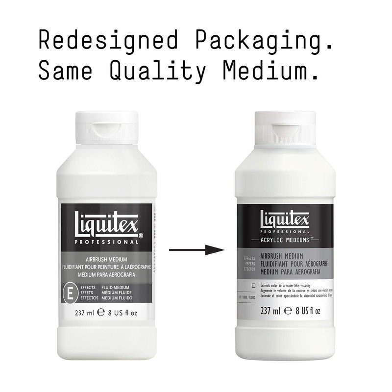 Liquitex Professional Airbrush Effects Medium, 8-oz