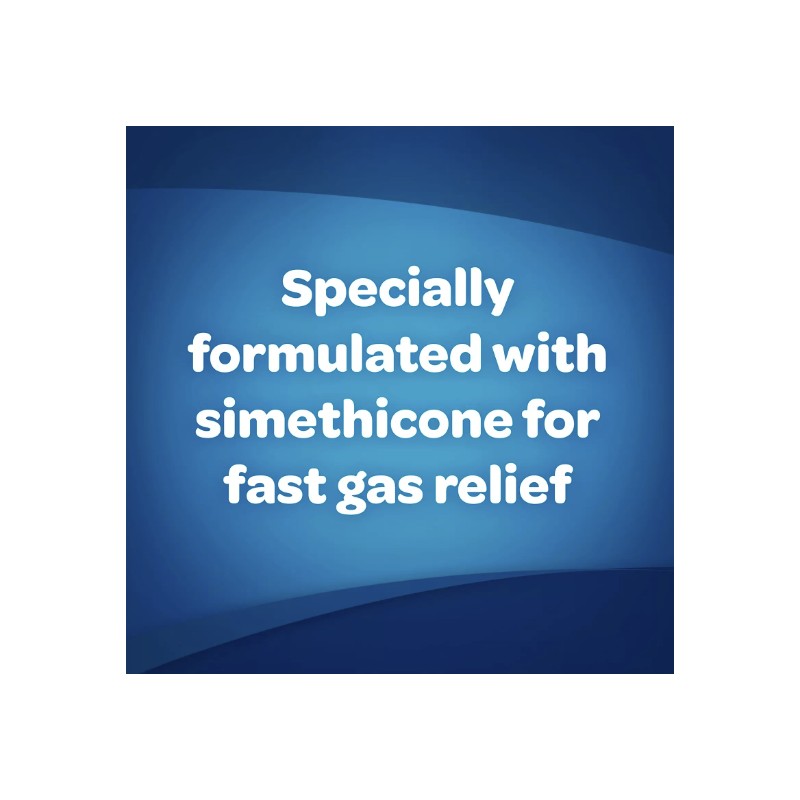 Gas X Extra Strength Cherry Chewable Tablets 72 Count Simethicone