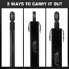 Youda 99.8% Pure TITANIUM Chopsticks 1 Pairs with Black Carrying