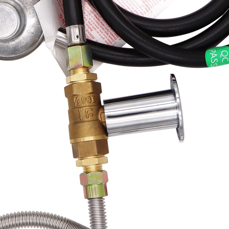 METER STAR Propane Fire Pit/Fireplace Parts Propane Gas Control Valve