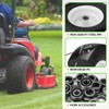 2PCS 13x6.50-6 Flat Free Tire and Wheel with 1/2" &