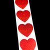 RLS-005 Heart Roll Stickers, Red, Heart Stickers, Gift Stickers, Wrapping,