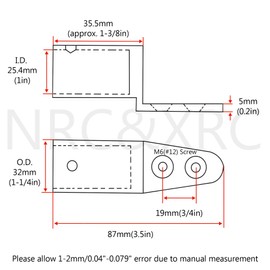 NRC&XRC Pair of 316 Stainless Steel 90 Degree Stanchion Base Mount Hand Rail Fitting for 1In(25.4MM) Tube Boat Marine Hardware W/Screws