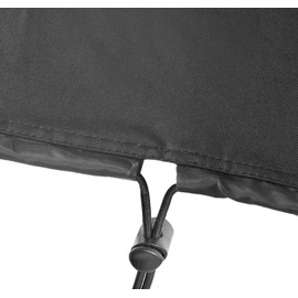 Generator Cover Waterproof, Heavy Duty Thicken 600D Polyester with Elastic Drawstring, Weather/UV Resistant Generator Cover for Universal Portable Generators 3000-5000 Watt (25''L x 24''W x21''H)