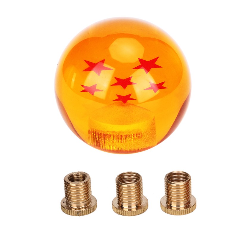 Car Ball Gear Shift Knob Shifter Lever Handle with Adapter