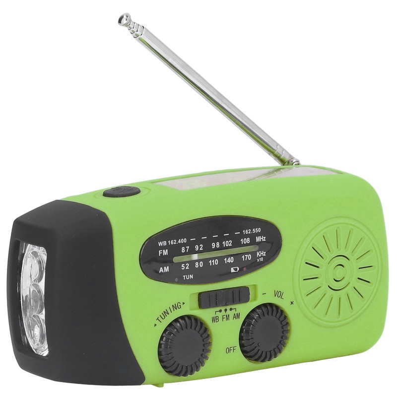 Hand Crank Solar Radio Multifunctional Emergency Radio LED Radio with