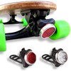 Eggboards Luces LED para monopatín bajo – Luces de longboard