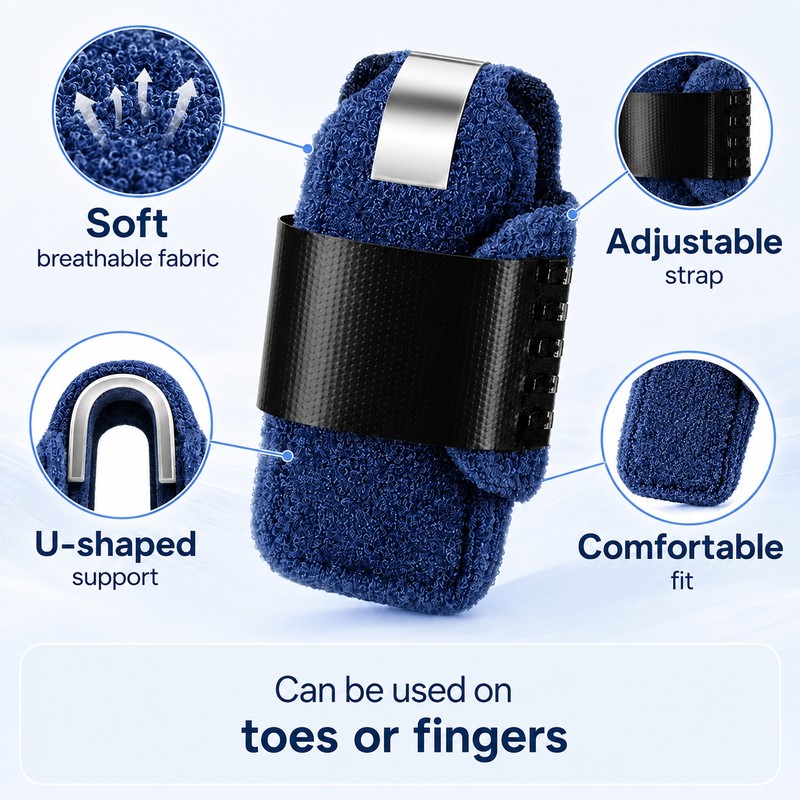 Toe Straightener Splint for Daily Support – Comfortable Hammer Toe