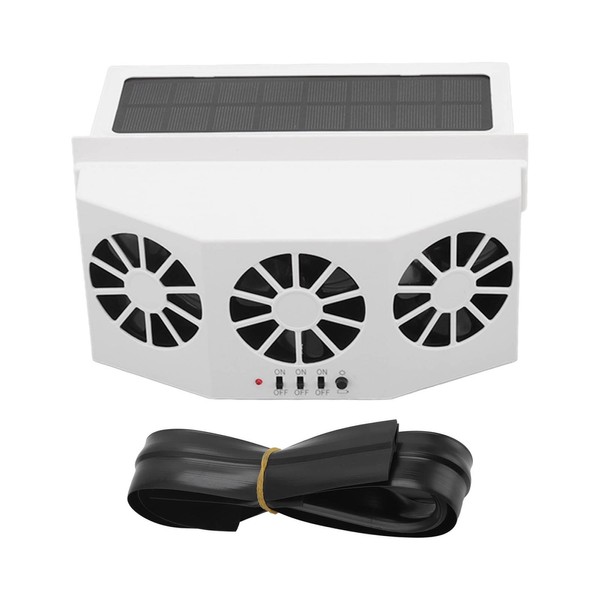 Energy Saving Solar Car Exhaust Fan, Auto Solar Powered Car