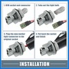 VekAuto LED Side Marker Repeater Indicator Turn Signal Light GJ6A-51-120E