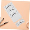 Healvian 50pcs Eyebrow Stencil Eyebrow Shaping Stickers Brow Grooming Template