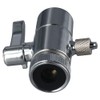 Urjumpea Sink Faucet Diverter Valve Countertop Filter to 1/4" RO