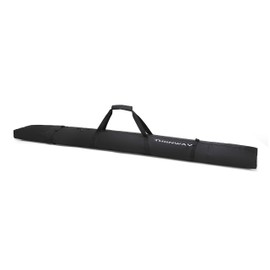 TurnWay Ski Bag | Store & Transport Skis Up to 215 cm, Poles & Extras | Waterproof - for Men, Women and Youth (Black)