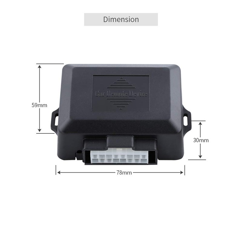 EASYGUARD EWC-4 Universal 4 Door Power Window roll up Window