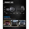 BICYACO New Version LED Fog Light Compatible with Dodge Ram