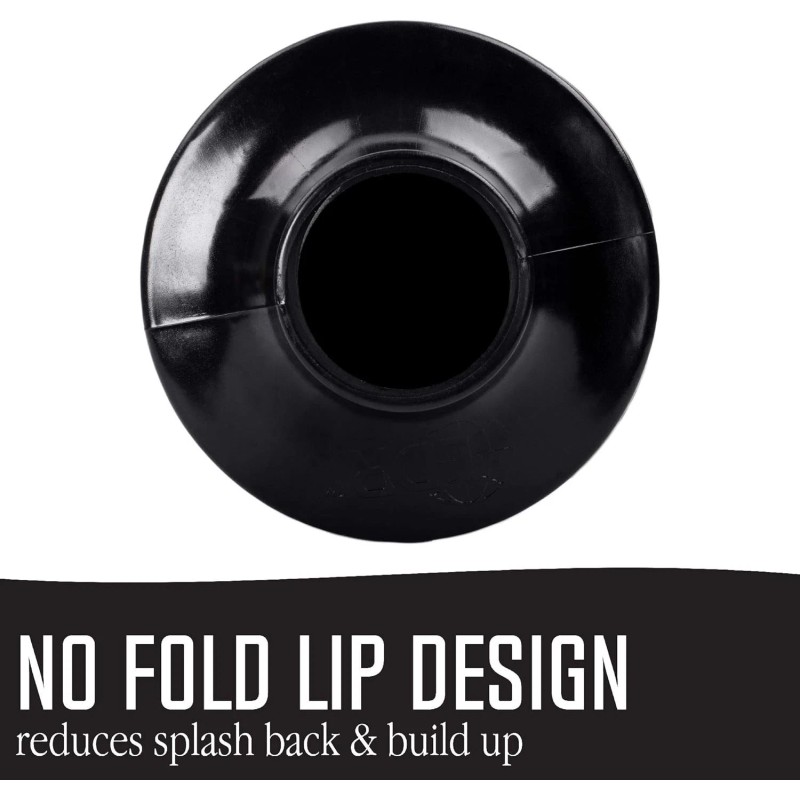 JS Jackson Supplies Professional Bellows Accordion Toilet Plunger, High Pressure