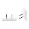 sourcing map Furniture Feet Nail Plastic Glide Nails Square Chair