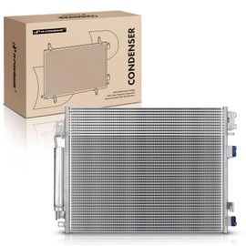 A-Premium Air Conditioning A/C Condenser Compatible with Chrysler 300 2019-2010 & Dodge Charger Challenger 2009-2010, Replace# 68050127AB