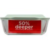 Pyrex CORINGWARE-PYREX DEEP 9"X13"BKR W/LID, Plain