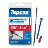 Tapcon 28307 3/16x3-1/4 Blue Star Drive Bugle Head Concrete Anchors