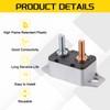 DMiotech 2 Set 12-24V 35A Circuit Breaker,Auto Resettable Stud Type