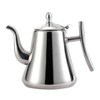 Teapot with Filter 201 Stainless Steel Thickened Gooseneck Pour Over