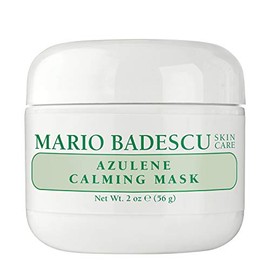 Mario Badescu Azulene Mascarilla calmante, mascarilla de arcilla para el cuidado facial ideal para todo tipo de piel, minimizador de poros con extract