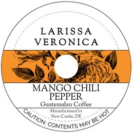 Mango Chili Pepper Guatemalan Coffee (Single Serve K-Cup Pods) (Gourmet, Naturally Flavored, Whole Coffee Beans) (12 pods, ZIN: 578442)