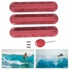 3Pcs Plastic Surfboard Fin Plug Base Finned Box Surfing Board