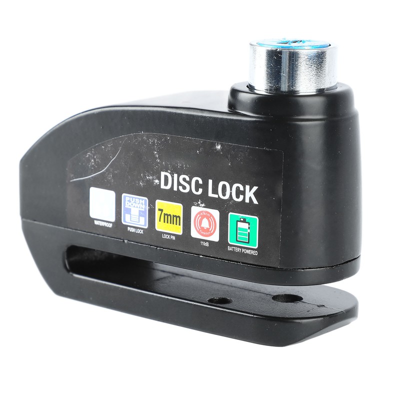 Bicycle Alarm Disc Lock Security Alarm Disc Brake Lock Riding
